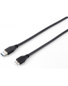 Kabel HDMI - HDMI wtyk-gniazdo 2m czarny (128397) - nr 1