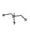 Manhattan 461658 uchwyt do monitora 68,6 cm (27'') Zacisk Czarny - nr 33