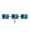 Manhattan 461658 uchwyt do monitora 68,6 cm (27'') Zacisk Czarny - nr 37