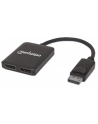 Manhattan Splitter 2-Port Display-Port mit MST 4K@30HZ - (207768) - nr 11