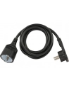 MONACOR MCF-215/SW Kabel zasilający, przedłużacz, uziemiona wtyczka, 2m - nr 27