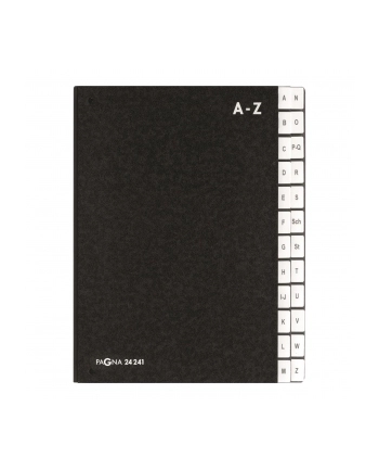 PAGNA Teczka Pultordner Classic 24 Fächer A-Z schwarz nr 1