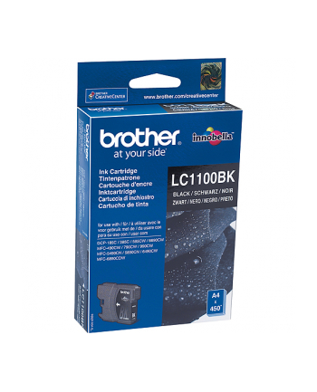 Atrament Brother LC1100BK Black 450 str. nr 2