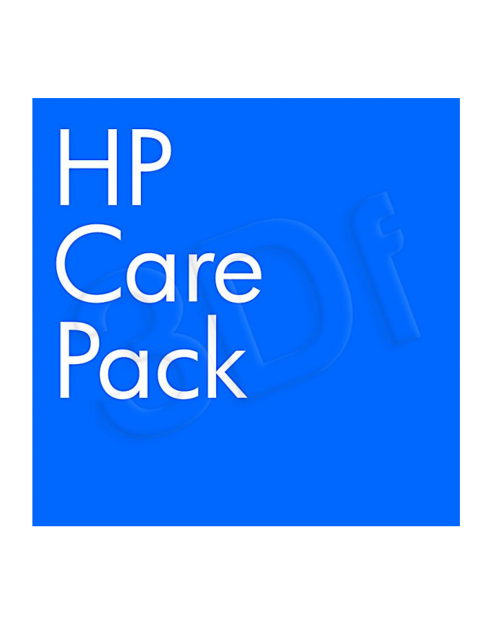 HP Care Pack serwis w m.inst. z reakcją w nast. dn. rob.  cały świat  DMR  5 lat UJ341E główny