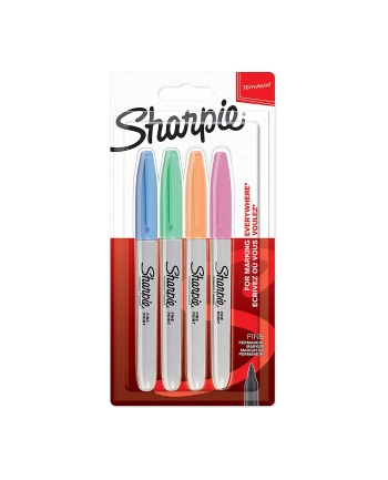 Sharpie Zestaw Markerów 4 Kolory Pastel Pan Emea nr 2
