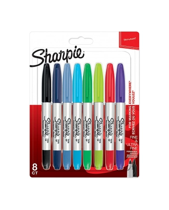Twin Tip Marker Sharpie 8 kolorów nr 2