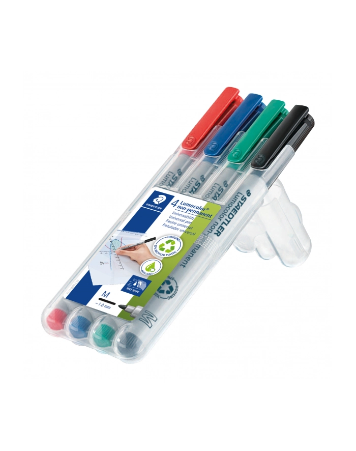 Staedtler Uniwersalny Zestaw Pisaków Lumocolor M 4 Szt. (315Wp4) główny
