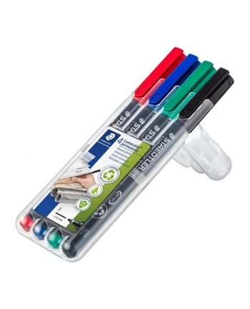 Staedtler Foliopis Lumocolor F 4Szt W Etui Steadtler nr 1
