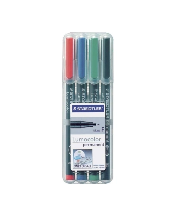 Staedtler Foliopis Lumocolor F 4Szt W Etui Steadtler nr 2