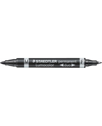 Staedtler Marker Staedtler Lumocolor 348 Czarny Okragła Końcówka nr 2