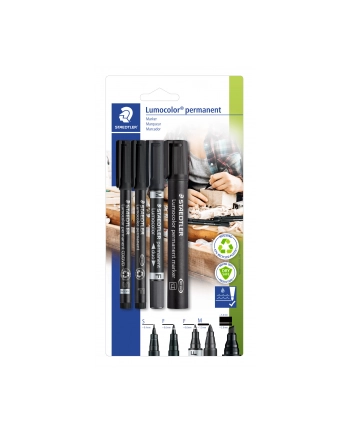 Staedtler Marker Set Lumocolor 4Pcs nr 1