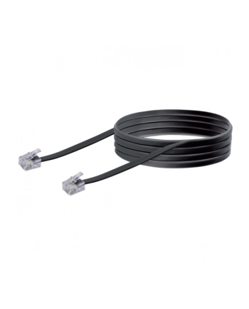 Schwaiger Kabel telefoniczny RJ11 6P4C 6m czarny (TAL6331533)