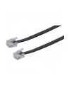 Schwaiger Kabel telefoniczny RJ11 6P4C 6m czarny (TAL6331533) - nr 3