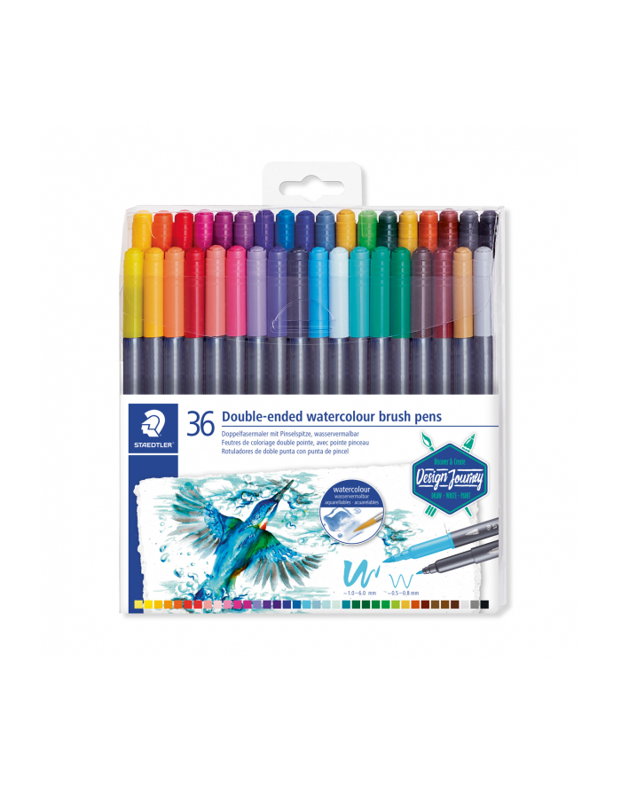 Staedtler Pisak Dwustronny Marsgraphic Duo 36 Kolorów główny