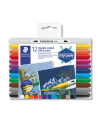 Staedtler Markery Dwustronne 12 Kolorów - nr 1