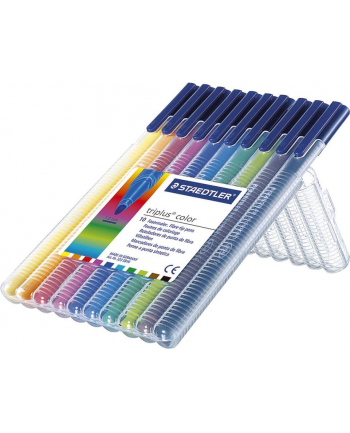 Staedtler Triplus Color Mazaki Trójkątne 10 Sztuk
