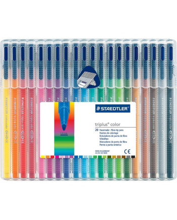 Staedtler Triplus Color Mazaki Trójkątne 20 Sztuk