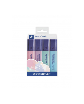 Staedtler Zakreślacz Textsurfer Classic Pastel 4 Kolory W Opakowaniu