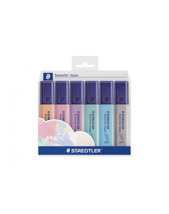 Staedtler Zakreślacz Textsurfer Classic Pastel 6 Kolorów W Opakowaniu główny