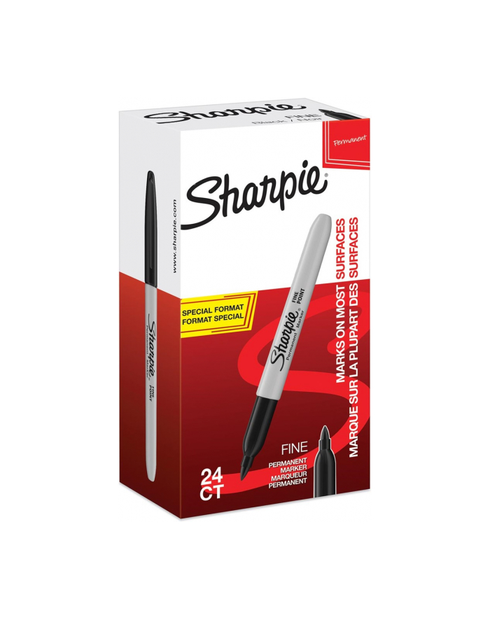 SHARPIE FINE MARKER 24 SZT. CZARNY KOŃCÓWKA CIENKA główny