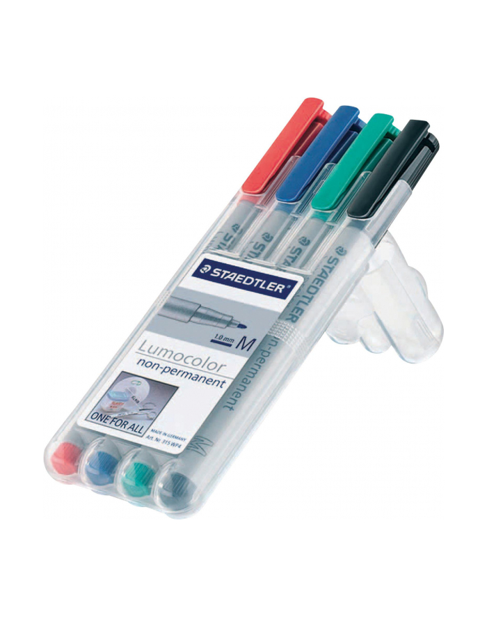 Staedtler Flamaster Suchościeralny Lumocolor 311S, Opakowanie 4 Sztuki (Sta003) główny
