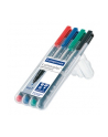Staedtler Foliopis Lumocolor F 4Szt W Etui Steadtler - nr 4