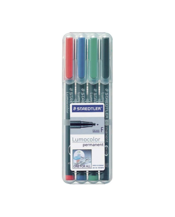 Staedtler Foliopis Lumocolor F 4Szt W Etui Steadtler