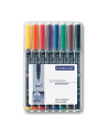 Staedtler Foliopis Lumocolor F Wodoodporny Zestaw 8 Kol. 1 2 3 4 5 6 7 9 W Etui Box - nr 4