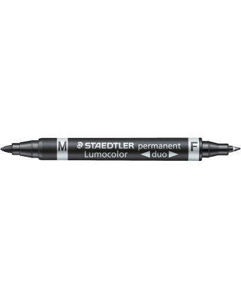 Staedtler Marker Staedtler Lumocolor 348 Czarny Okragła Końcówka nr 2