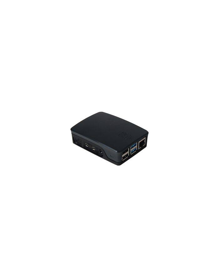 Raspberry Pi Obudowa 4 plastikowa czarno-szara (PI4B_CASE_BLKGRY) główny