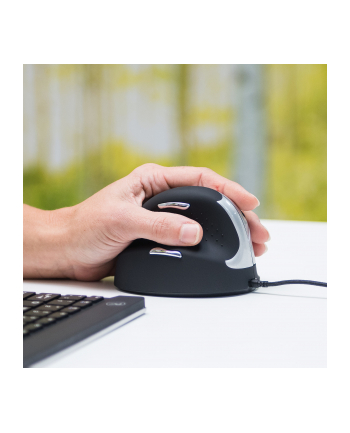 R-Go Tools R-Go HE Mouse Vertical Mouse Medium Left - Ergonomiczne myszki - 5 - Czarny (RGOHELE)