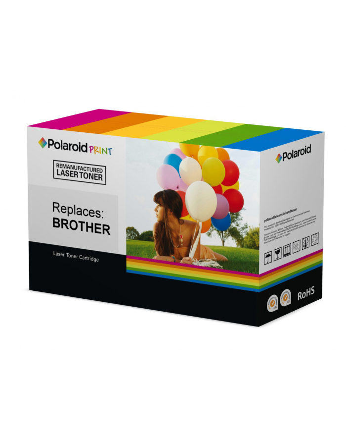 Polaroid - black - remanufactured - toner cartridge (alternative for: Brother TN325BK) - Toner laserowy Czarny główny