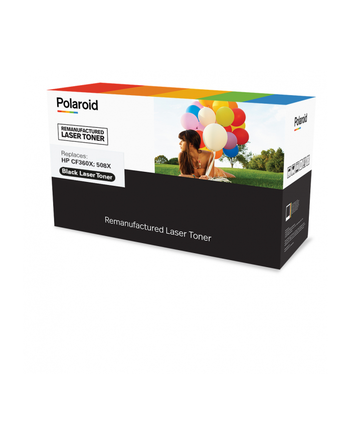 Polaroid - black - toner cartridge (alternative for: HP 508X HP CF360X) - Toner laserowy Czarny główny