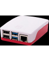 Raspberry Pi Obudowa czerwono-biała (PI4B) - nr 12