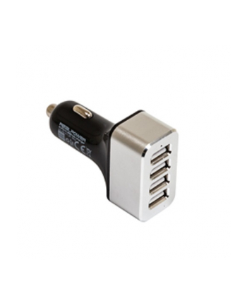 Realpower 4xUSB Czarno-srebrna (176636)