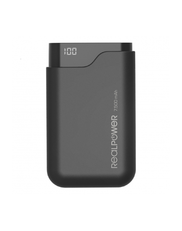 Realpower PB-7500C 7500mAh Czarny (243924) główny