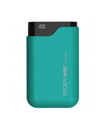 Realpower PB-7500C 7500mAh Zielony (243966)