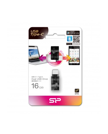 Silicon Power 16GB Czarny (SP016GBUC3C31V1K) nr 1
