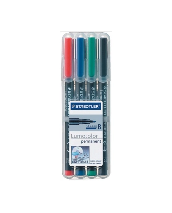 STAEDTLER Foliopis Lumocolor kpl. 4 kol. B 314 WP4 nr 1