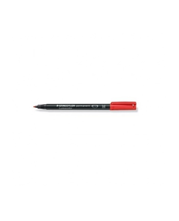 Staedtler Foliopis Lumocolor St317-2 Czerwony (10Szt) nr 1