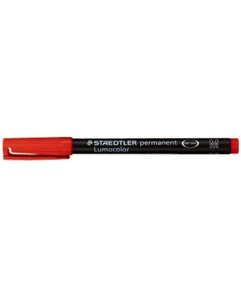 Staedtler Foliopis Lumocolor St317-2 Czerwony (10Szt) nr 2