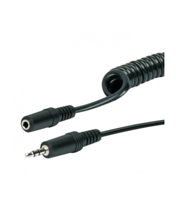 Schwaiger Jack 3.5mm wtyk-gniazdo 3m Czarny (KHA4035533)