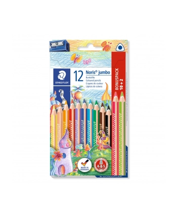 Staedtler Kredki Triplus Jumbo 10 + 2 Kolory Sd 128Nc12P1 nr 2