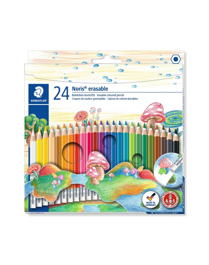 Staedtler Kredki z gumką Noris Club 24 kolory główny