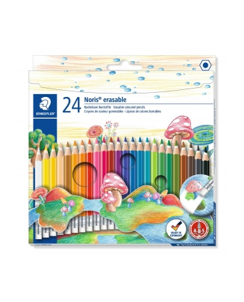 Staedtler Kredki z gumką Noris Club 24 kolory nr 2