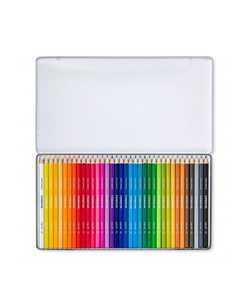 Kredki Ergosoft Trójkątne 36 Kol W Metalowym Pudełku Staedtler nr 2