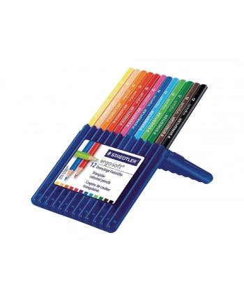 Staedtler Ergo Soft Kredki Trójkątne 12 Sztuk nr 1