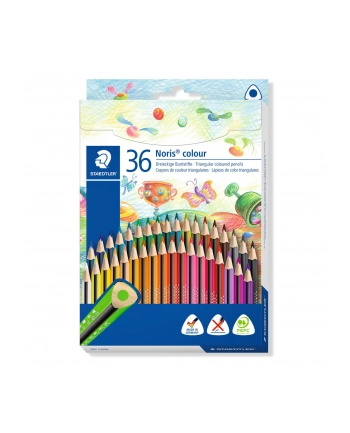 Staedtler Kredki Noris Colour Wopex Trójkątne 36 Kolorów nr 2