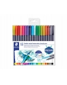 Staedtler Flamastry Dwustronne Do Akwareli 18K - nr 1