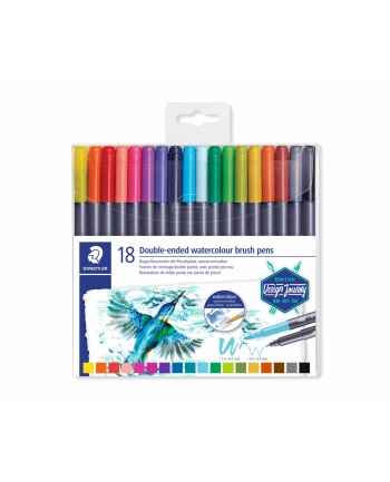 Staedtler Flamastry Dwustronne Do Akwareli 18K nr 2